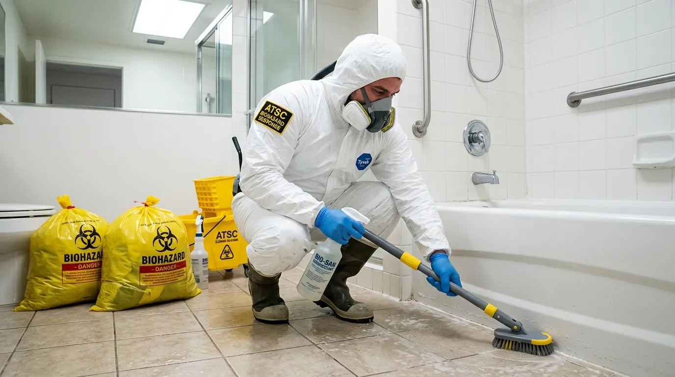 Decontamination equipment deployed for Blood Cleanup in San Francisco